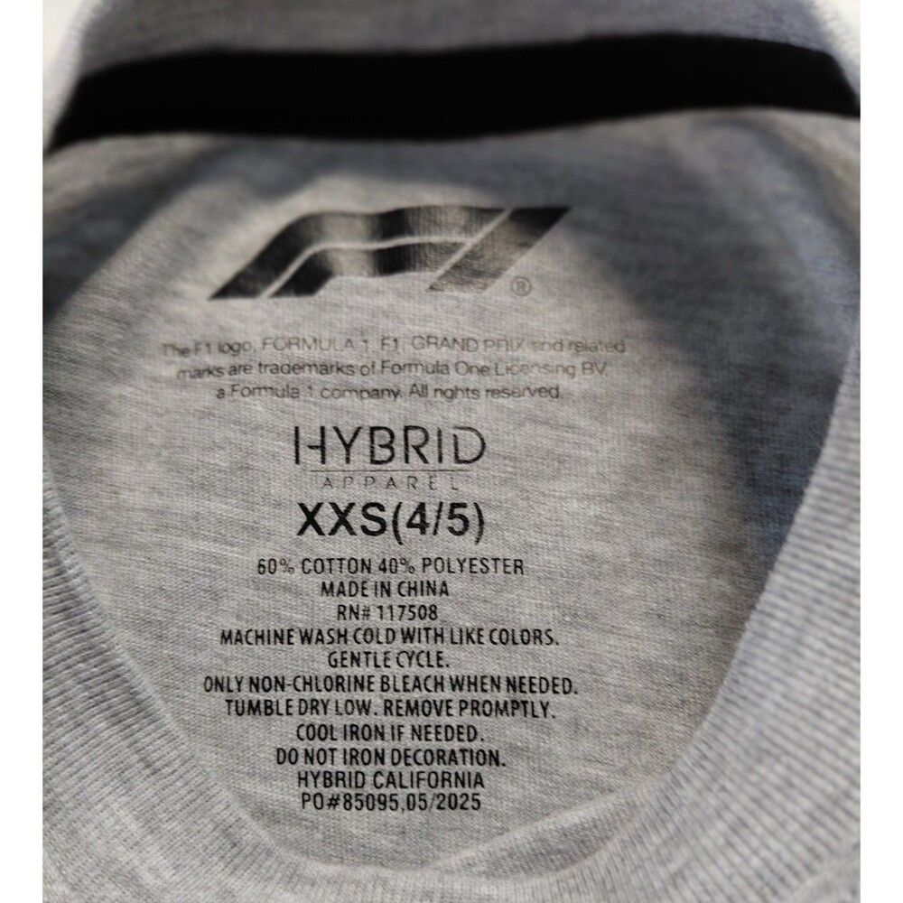 Formula One T-Shirt Gray - Picture 3 of 3